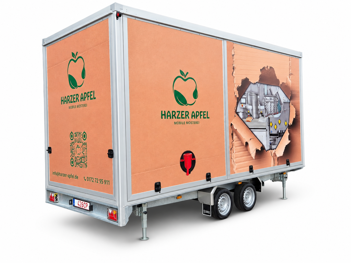Remorque mobile de transformation des fruits - Image 3