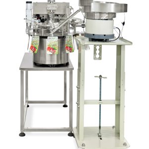 Remplisseuse et Capsuleuse Automatique pour Poches à Bouchon