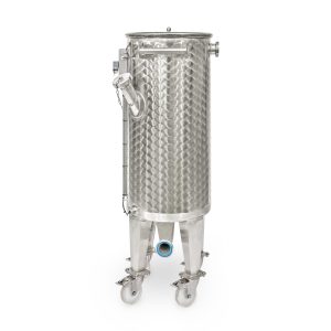 100 L stainless steel tank with sensors ad mixer